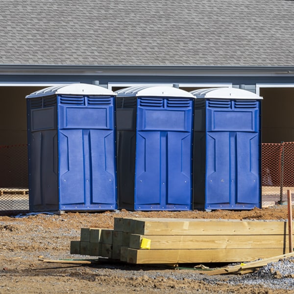are there different sizes of porta potties available for rent in Turley